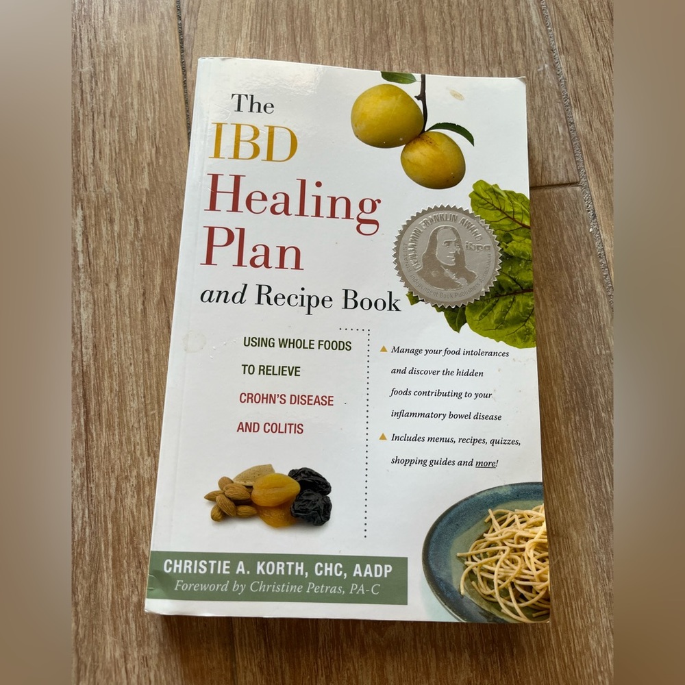 The IBD Healing Plan and recipe book paperback